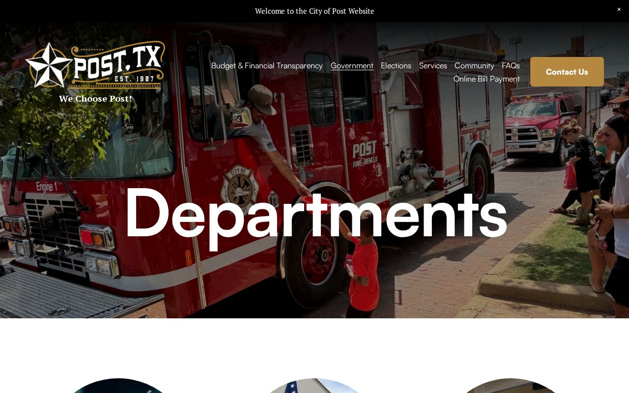 Post public-safety records source for Garza County bookings